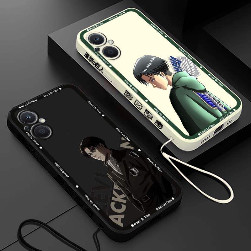 Oppo Reno 12 - غطاء فاخر بتصميم هجوم العمالقة لهواتف