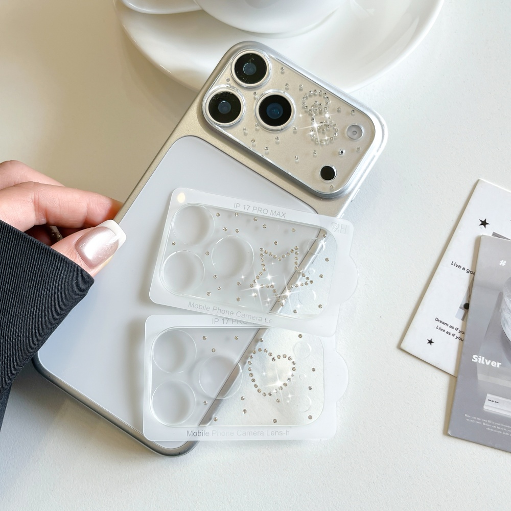 Camera Lens Protector - واقي كاميرا زجاجي فاخر ثلاثي الأبعاد
