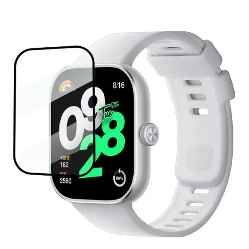 Curved Edge Screen - غطاء كامل لساعة هايلو ، منحني