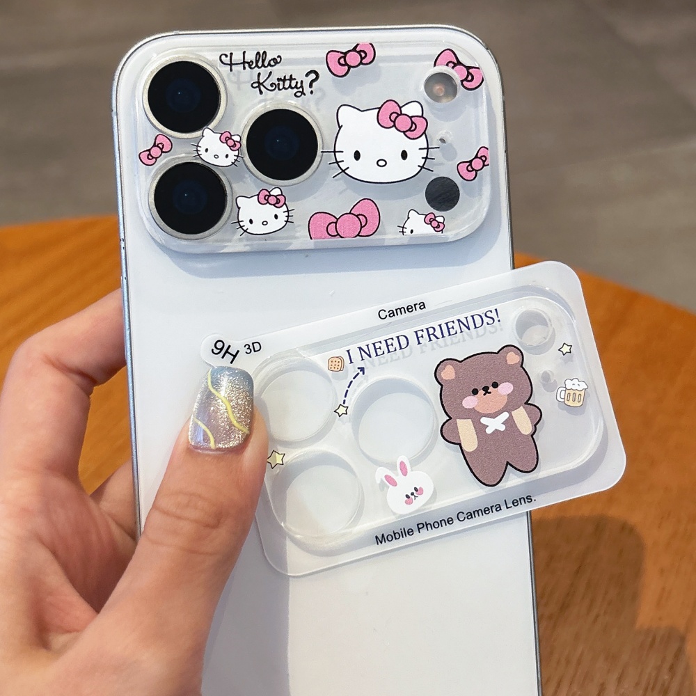 Camera Lens Protector - واقي عدسة الكاميرا بتصميم كرتوني لطيف