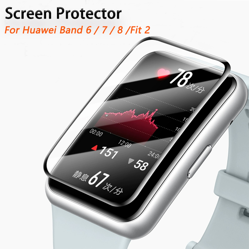 Curved Edge Screen - حافة منحنية طبقة رقيقة واقية لساعة