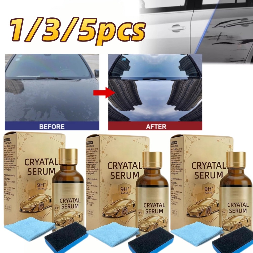 Glass Protector Auto - 1/3/5 قطع 50 مل عامل طلاء