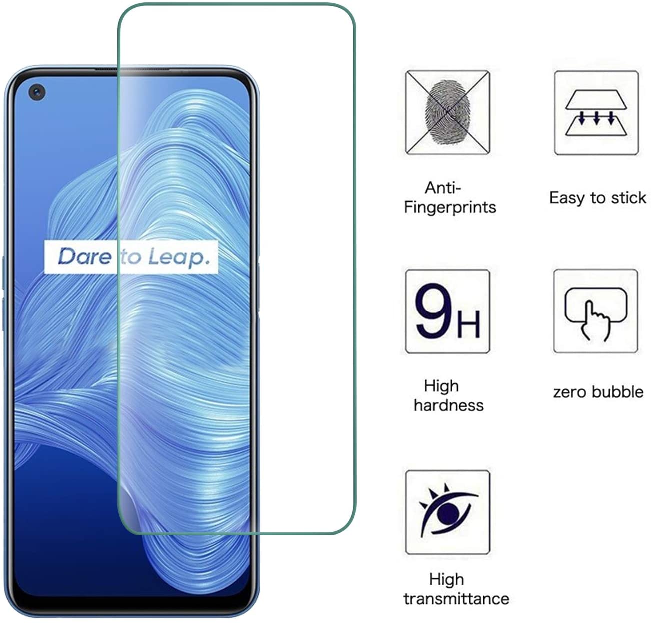 Realme Gt 6 - الزجاج المقسى ل Realme 6 7