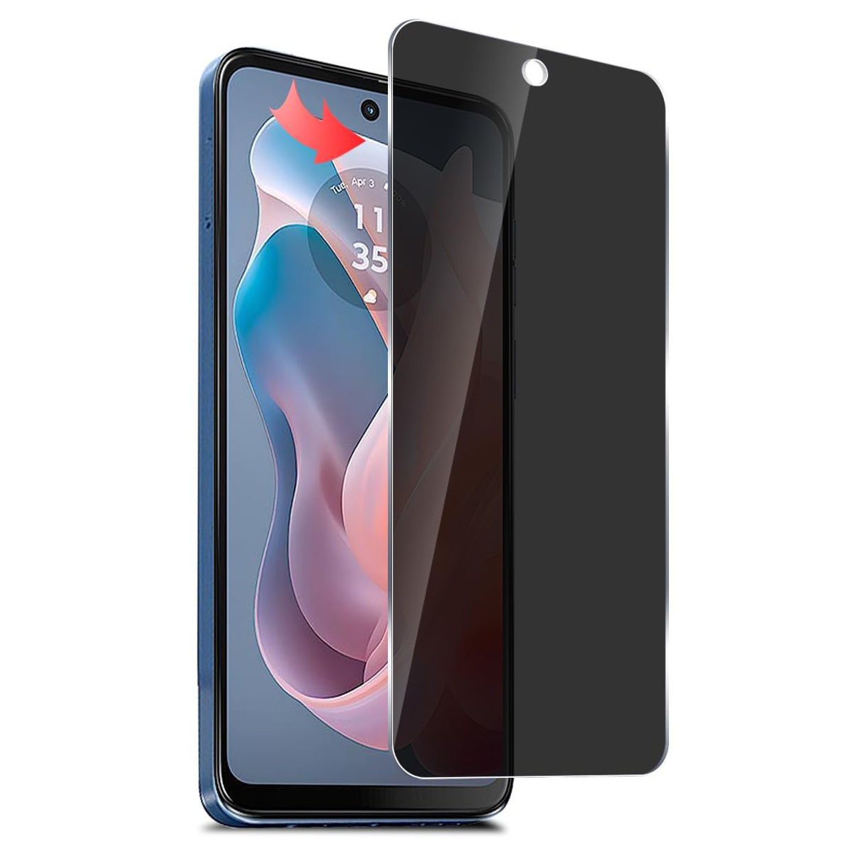 Privacy Filter 2Pack - واقي شاشة لموتورولا موتو جي ستيلوس