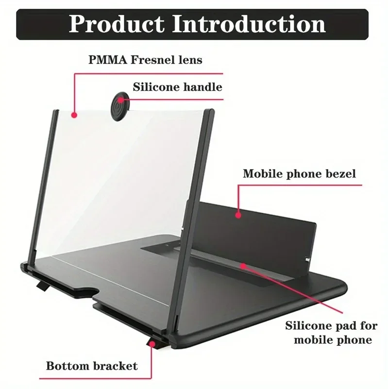 Matte Anti Glare Screen - مكبر شاشة الهاتف 12/10 بوصة عالي