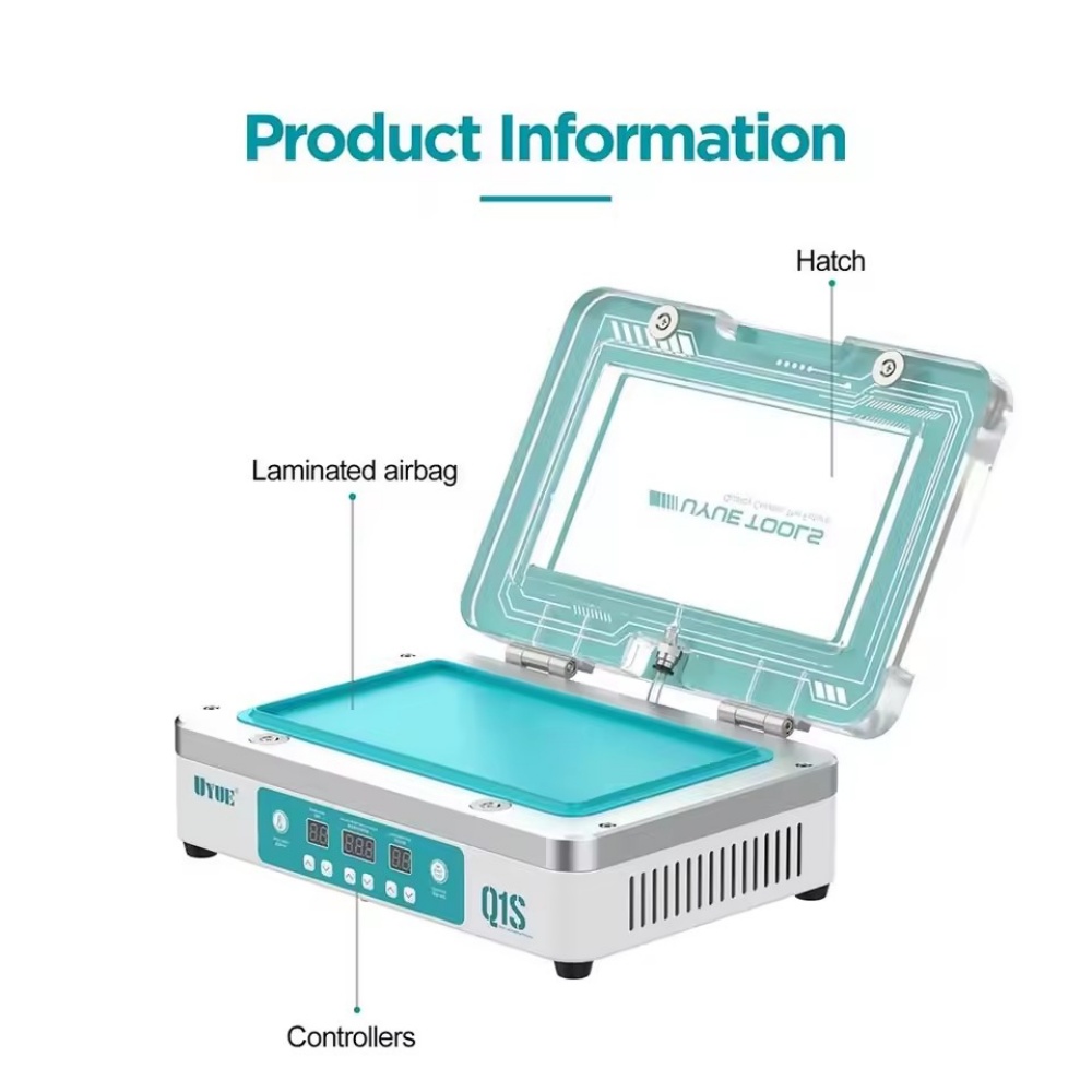 UYUE Q1S 9 بوصة LCD آلة الترقق - مراجعة Screen Alignment Tool وسعره
