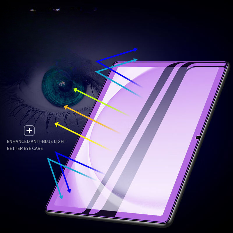 اللوحي الزجاج المقسى لسامسونج  - مراجعة Anti Blue Light Film وسعره