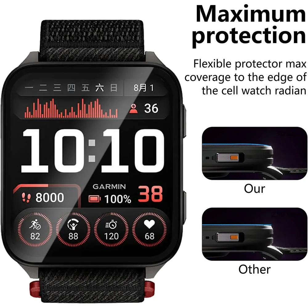 المضادة للخدش فيلم ل Garmin Ve - مراجعة Curved Edge Screen وسعره