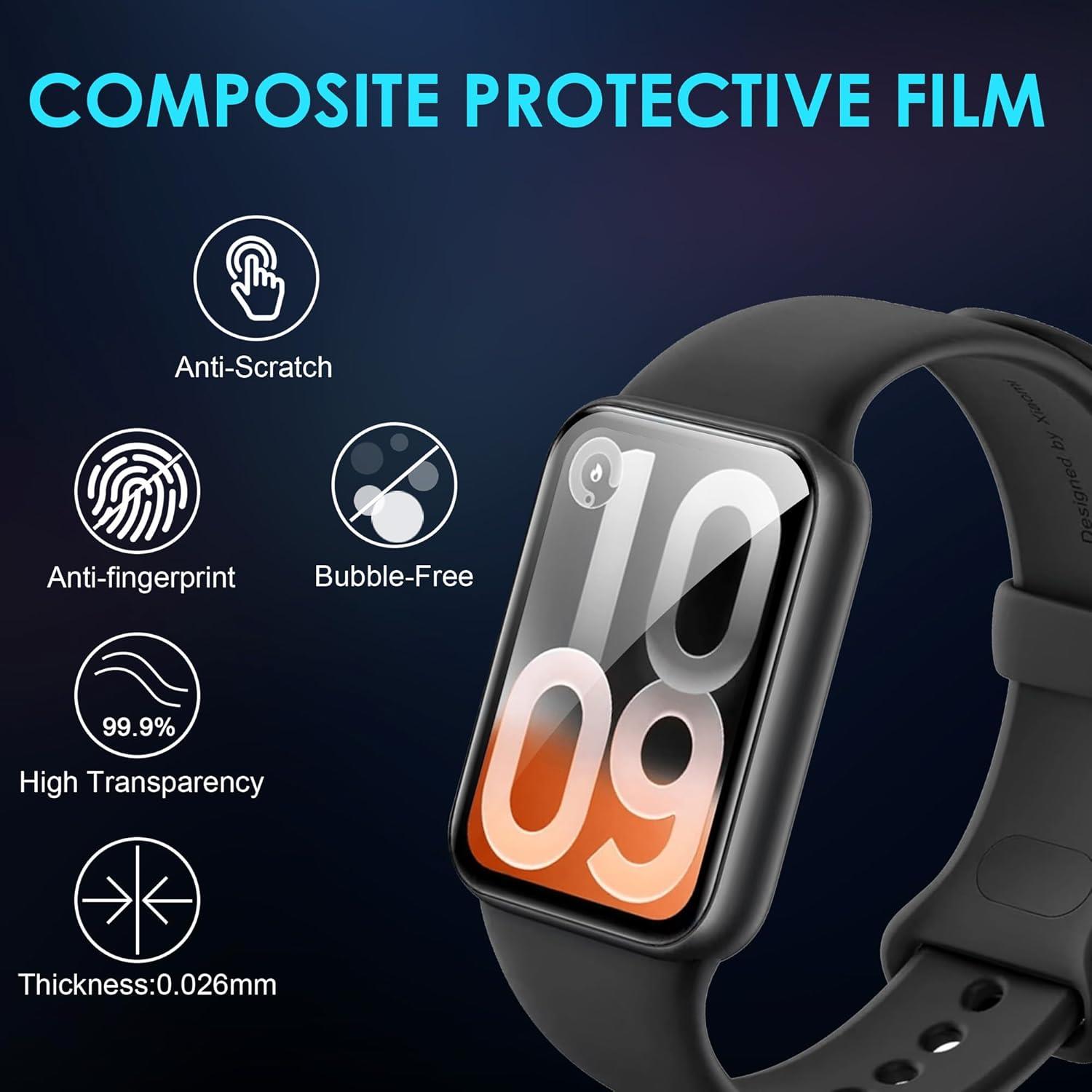 واقي شاشة لـ Xiaomi Band 10 Pr - مراجعة Curved Edge Screen وسعره