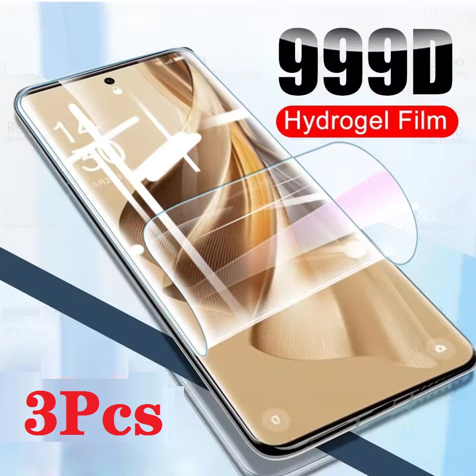 3 قطعة فيلم هيدروجيل ل ممن لهم - مراجعة Oppo Reno 12 وسعره