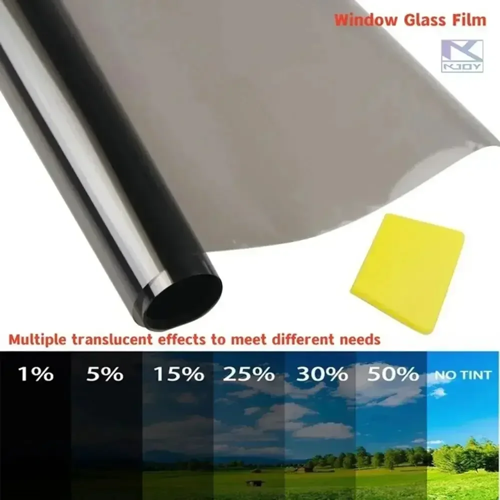 3 متر x 50 سنتيمتر VLT الأسود  - مراجعة Glass Protector Auto وسعره