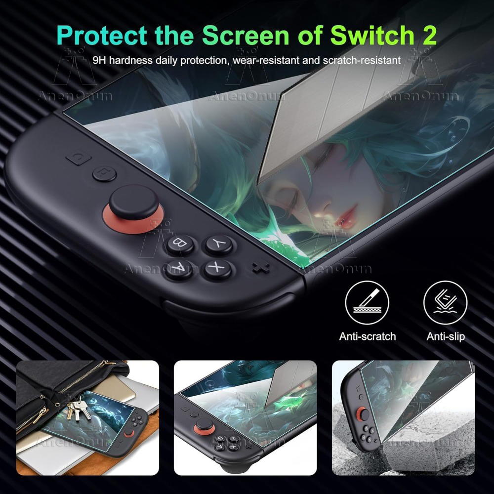 سويتش 2 واقي شاشة مضاد للضوء ا - مراجعة Matte Anti Glare Screen وسعره