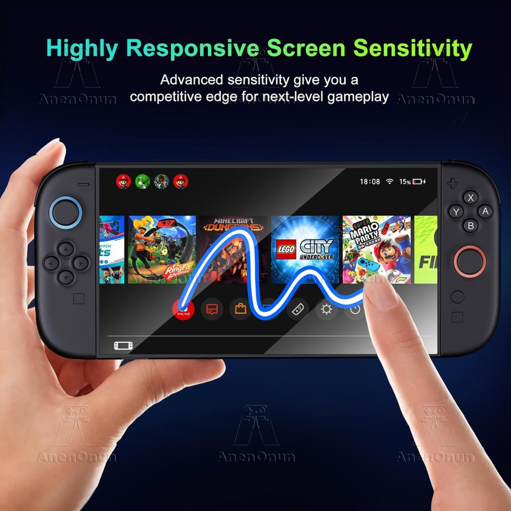 سويتش 2 واقي شاشة مضاد للضوء ا - مراجعة Matte Anti Glare Screen وسعره