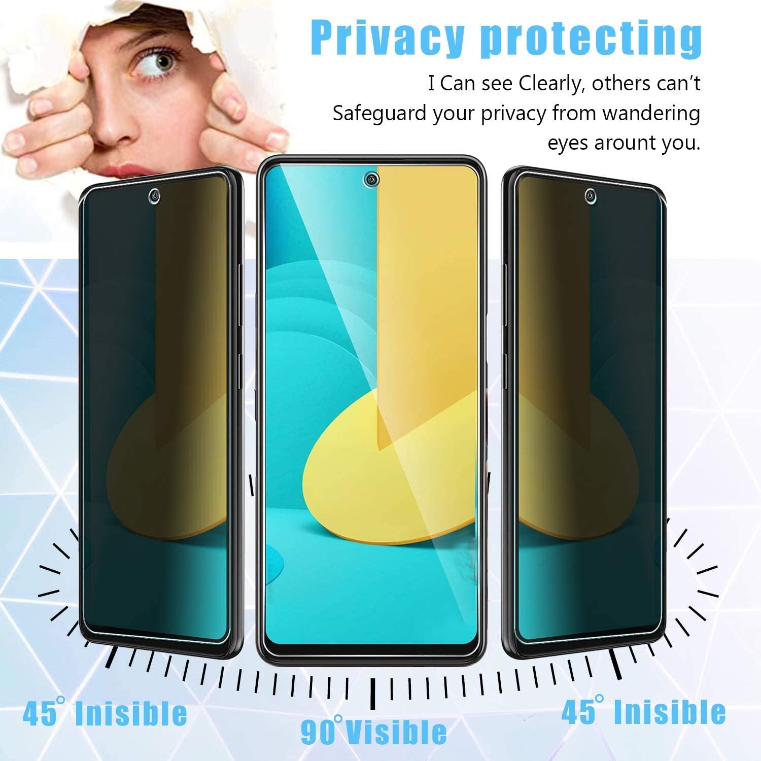 2 حزمة من واقي الشاشة الزجاجي  - مراجعة Privacy Filter 2Pack وسعره