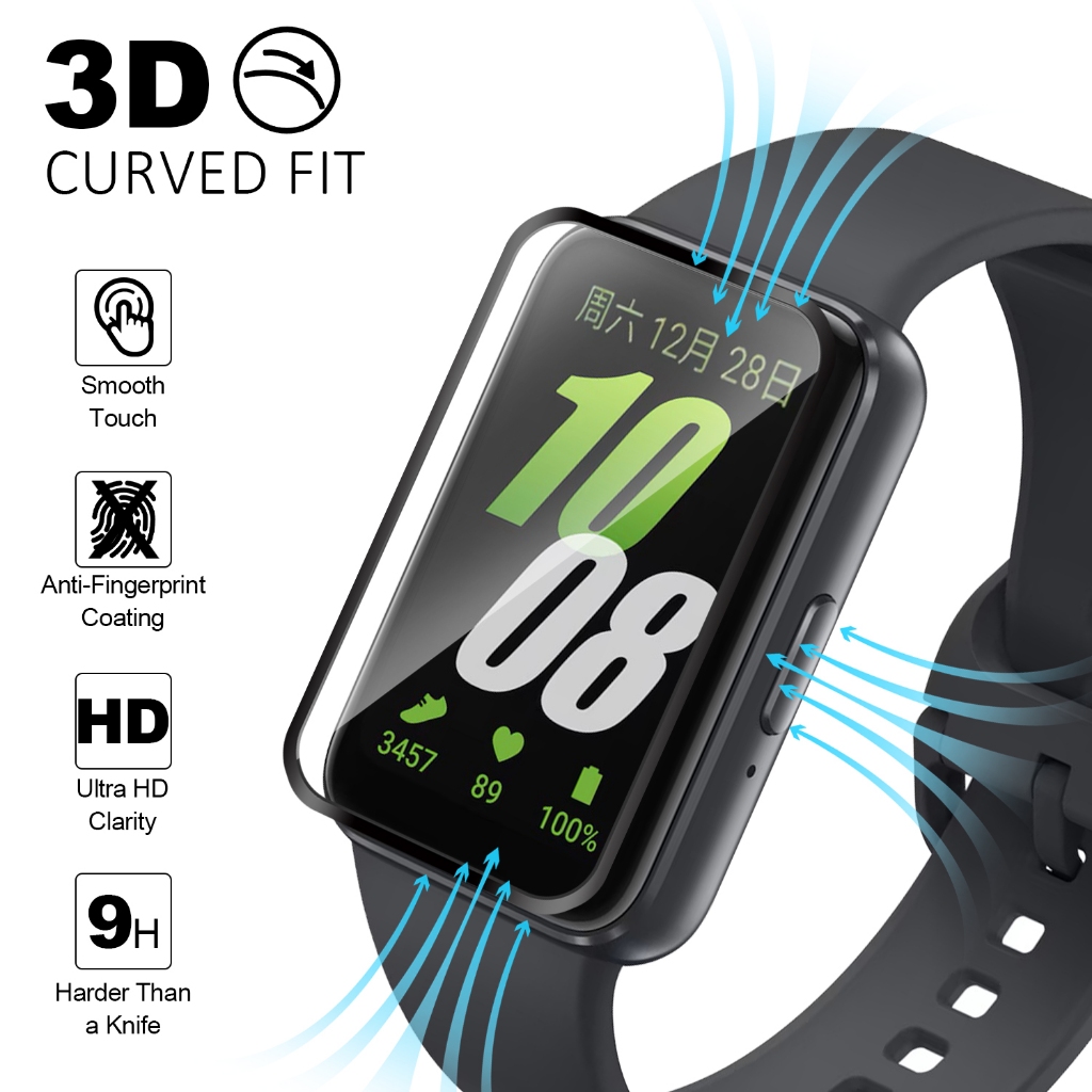 3 قطع من طبقة الحماية للشاشة ا - مراجعة Hydrogel Screen Protector وسعره