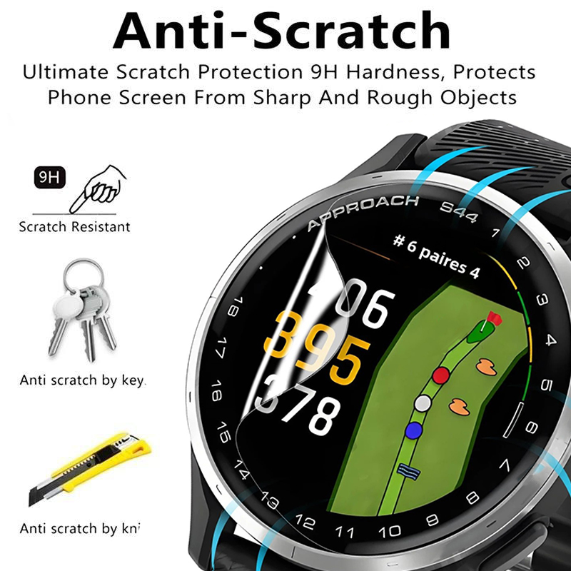 واقي للشاشة لـ Garmin Approach - مراجعة Hydrogel Screen Protector وسعره