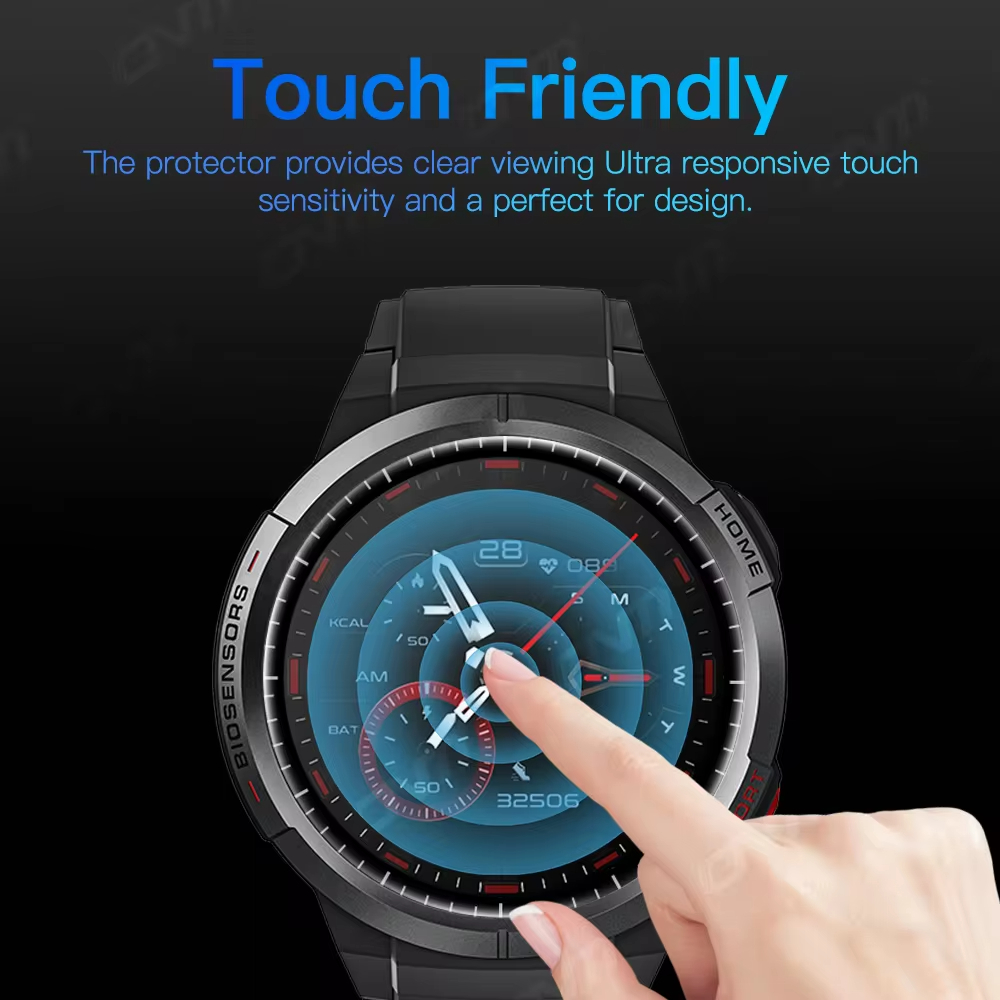 واقي شاشة لساعة Mibro GS ، أفل - مراجعة Curved Edge Screen وسعره