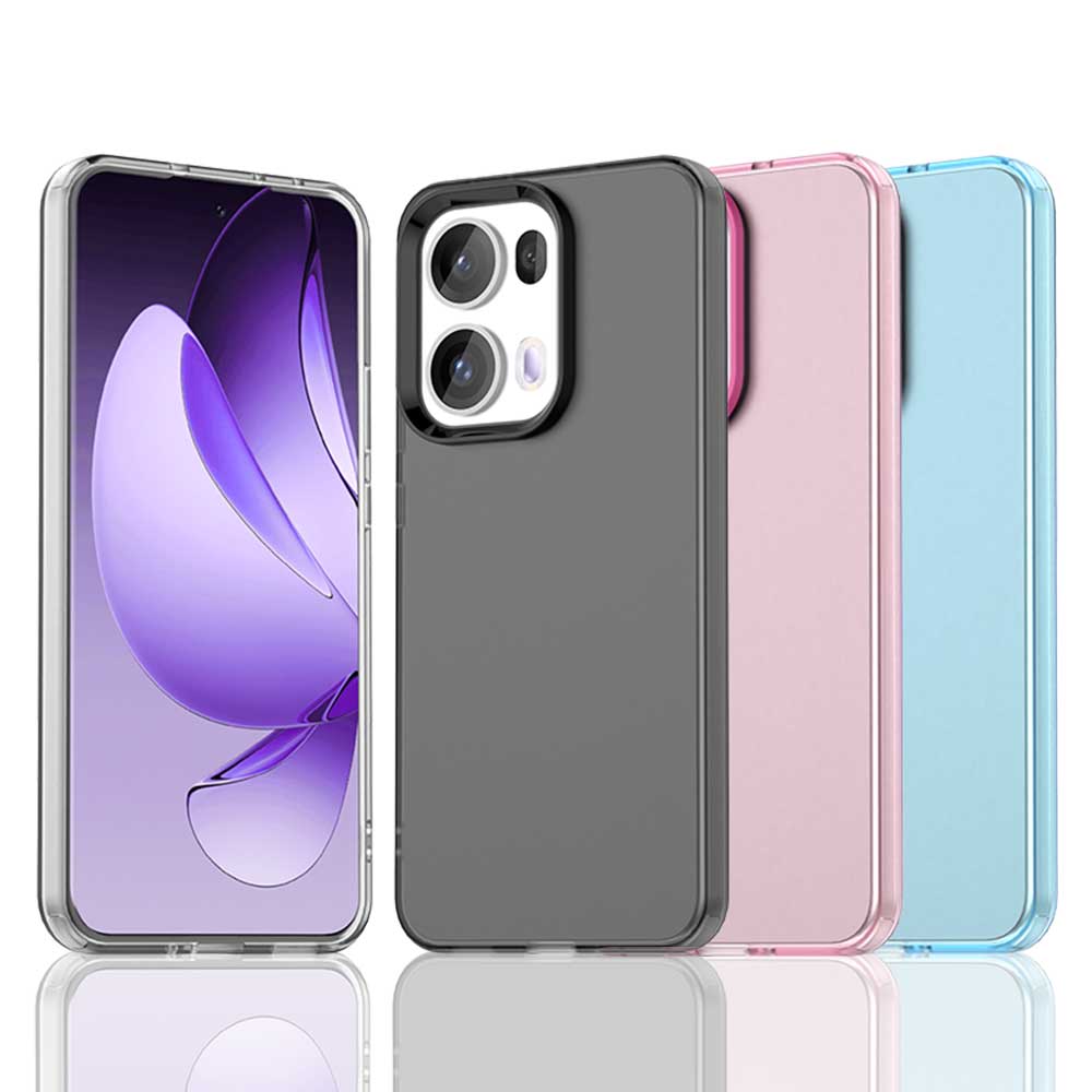 غطاء حماية شفاف بألوان الحلوى  - مراجعة Oppo Reno 12 وسعره