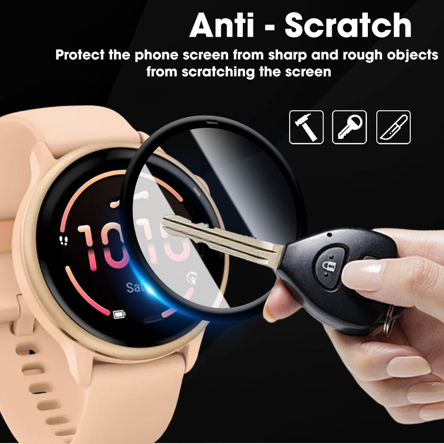 واقيات شاشة مرنة لساعة Garmin  - مراجعة Curved Edge Screen وسعره