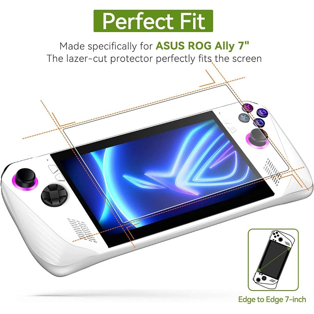 3 قطع من ملحقات واقية شاشة لجه - مراجعة Curved Edge Screen وسعره