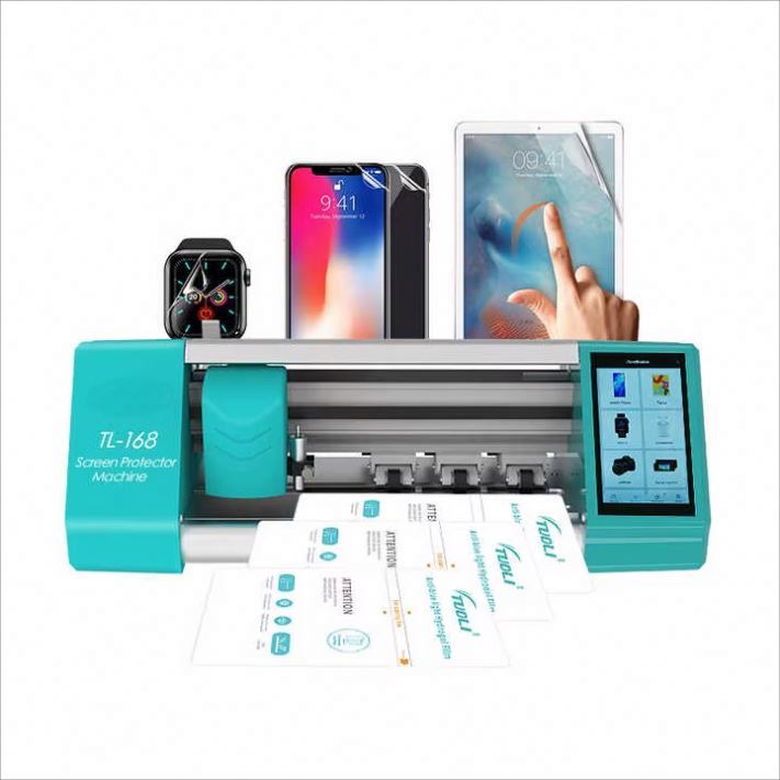 آلة قطع واقيات شاشة الهواتف ال - مراجعة Hydrogel Screen Protector وسعره