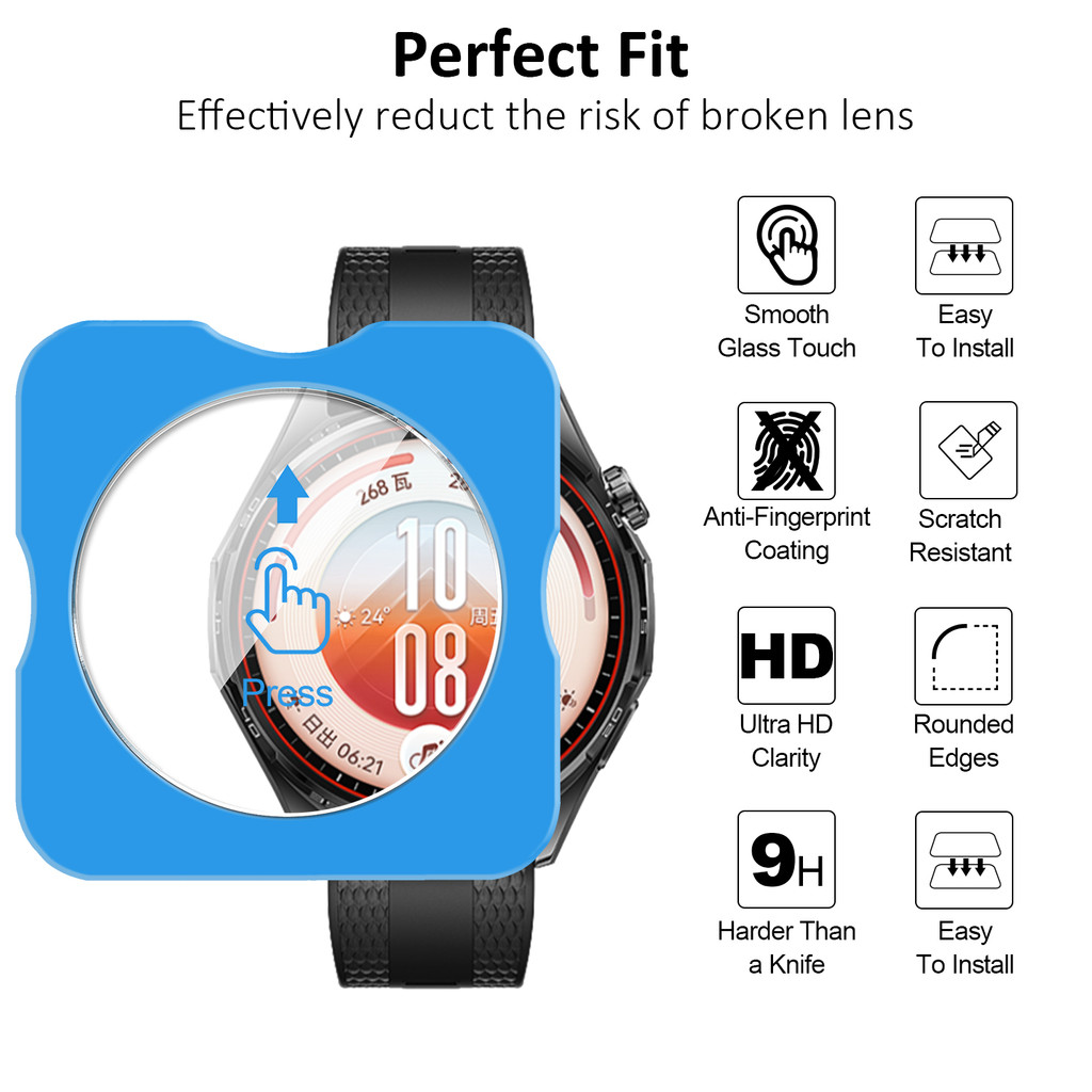 【لـ Huawei Watch GT7 GT7 Pro 4 - مراجعة Glass Protector Auto وسعره