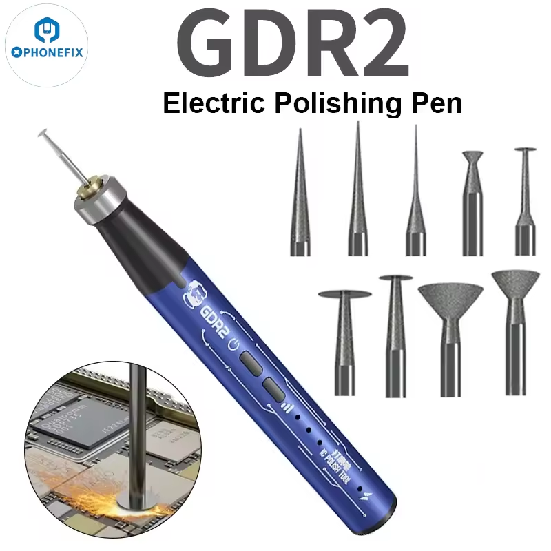ميكانيكي GDR2 قلم تلميع كهربائ - مراجعة Screen Protector Cutter وسعره